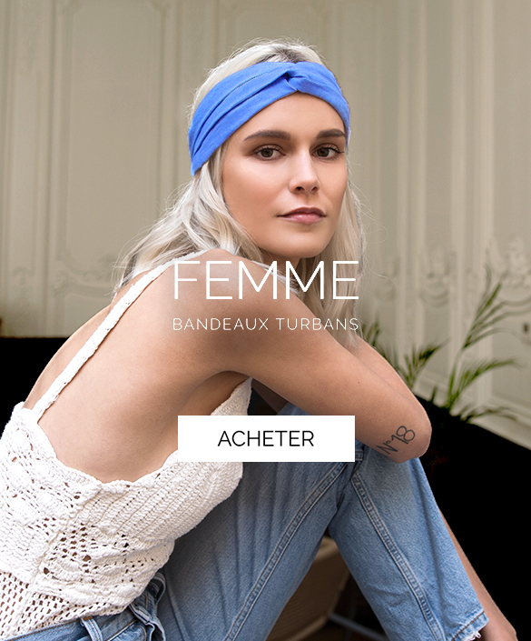 Des bandeaux pour des coiffures express top chic ! En lin, uni, fleuris… À chacune son style.